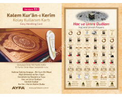 Kalem Kuranı Kerim Cami Boy